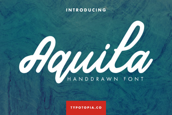 Aquila: The Brush Script Font for Modern Branding