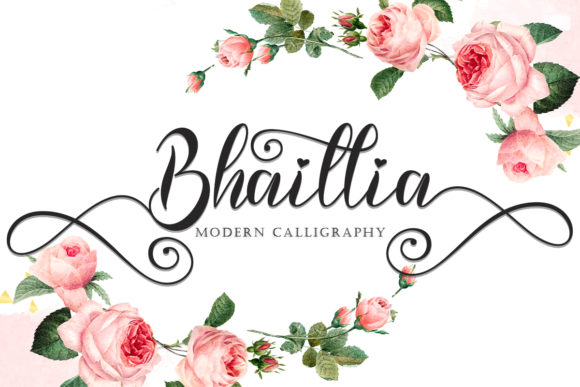 Bhaillia: A Graceful Script Handwritten Font