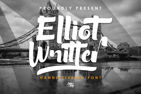 Elliot Writter Font for Makers and Sellers