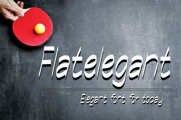Flatelegant: The Handwritten Font for Modern Brands