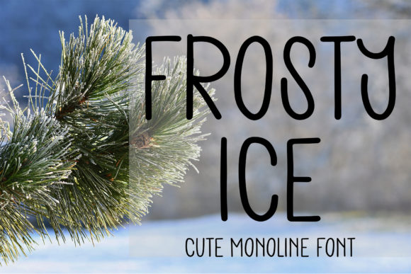 Frosty Ice: The Script Font for Scroll-Stopping Social Media