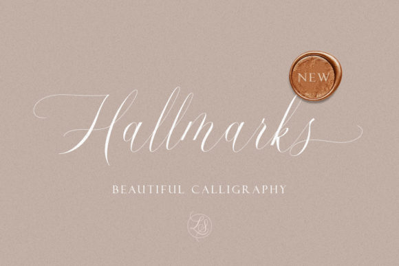 Hallmarks Font for Elegant Craft Designs