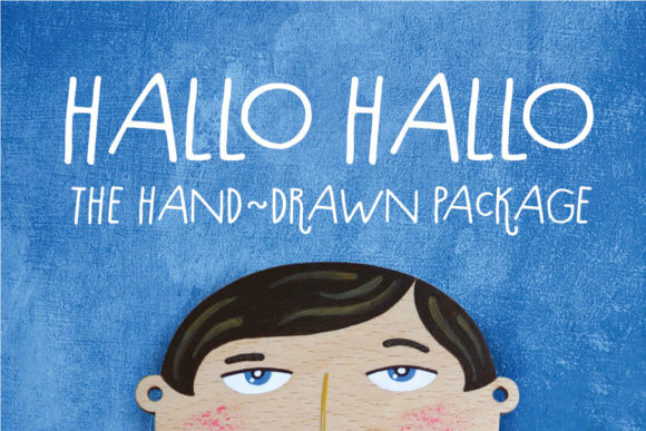 Hallo Hallo: A Neat Handwritten Font for Editorial Design