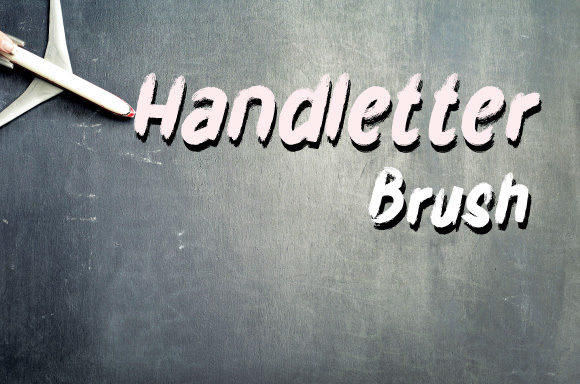 Handletter Brush Font for Makers and Sellers