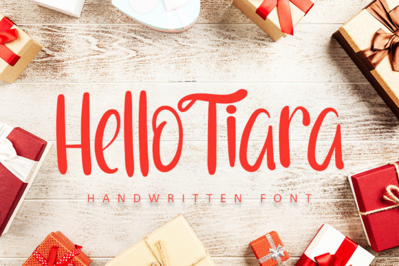 Hello Tiara: A Sweet Script Handwritten Font for Editorial Design