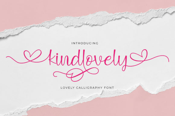 Kindlovely Typeface for Elegant Editorial Design