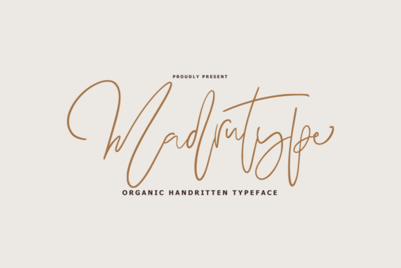 Madrutype: The Perfect Handwritten Font for Crafters