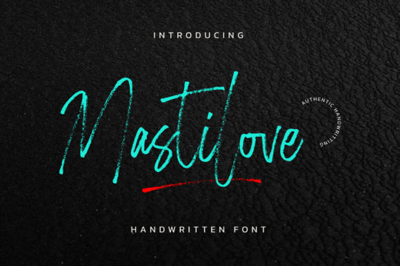 Mastilove Font for Small Business Branding
