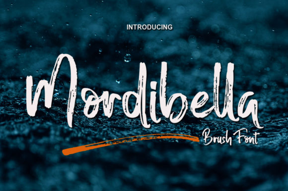 Mordibella: The Modern Brush Font for Makers