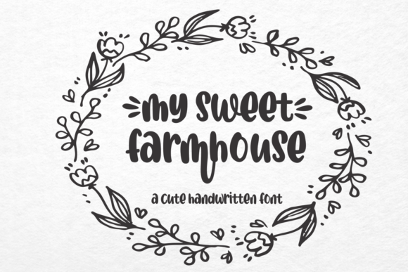 My Sweet Farmhouse Font for Digital Branding