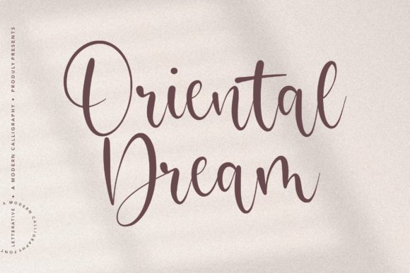 Oriental Dream: A Versatile Script Handwritten Font