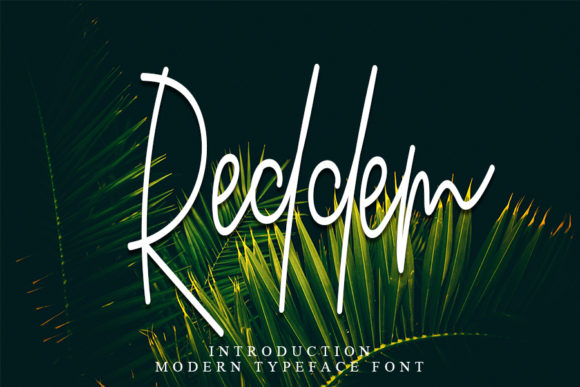 Reddem: A Sweet Script Handwritten Font for Elegant Branding