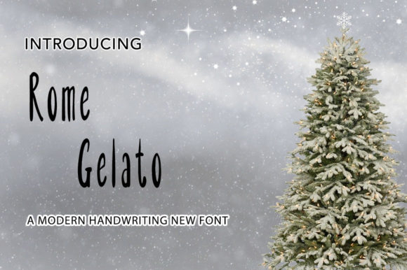 Rome Gelato Font for Polished Branding