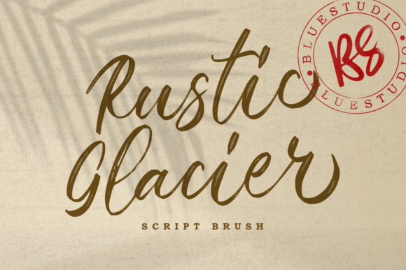 Rustic Glacier Typeface for Elegant Branding