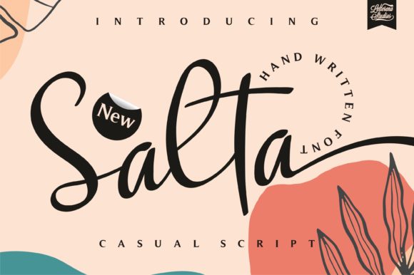 Salta: The Handwritten Font for Modern Branding