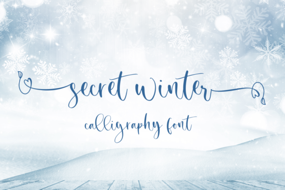 Secret Winter Font for Elegant Web Design