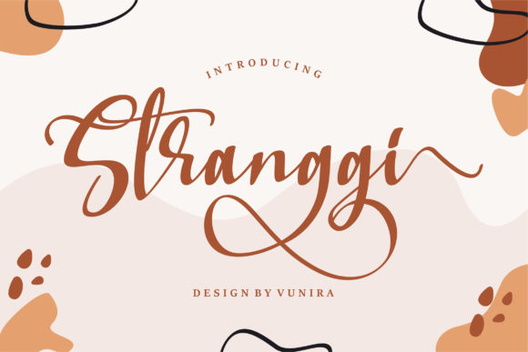 Stranggi: A Relaxed Handwritten Font for Web Design