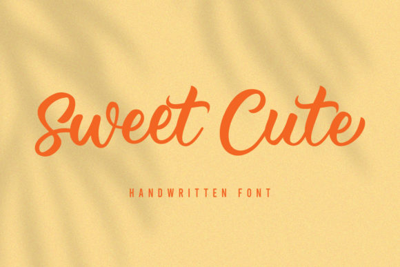 Sweet Cute Font Review: The Perfect Handwritten Script