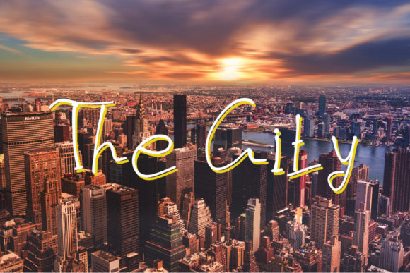 The City Font for Handmade Brands